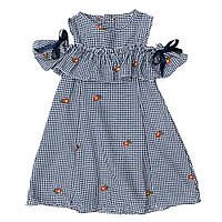Платье для девочек Style line 14 синее 8730