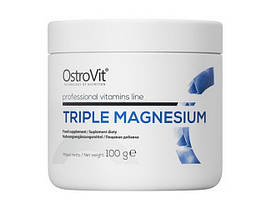 Магній OstroVit Triple Magnesium 100 г, фото 3
