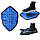 Багаторазові бахіли Automatic Shoe (синій колір) захист від болота, дощу, бруду, піску землі, фото 3