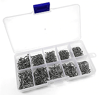 Крючок рыболовный №3-12, набор крючков (490 шт.)