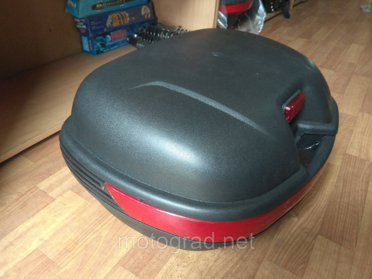 Кофр TVR (багажник) пластиковый на два шлема для Мотоцикла - фото 3 - id-p332672930