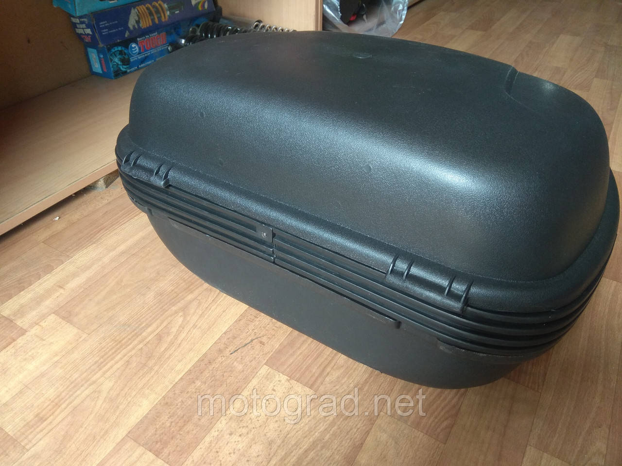 Кофр TVR (багажник) пластиковый на два шлема для Мотоцикла - фото 4 - id-p332672930