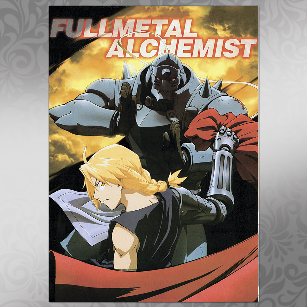 Плакат A3 Аніме Fullmetal Alchemist 005