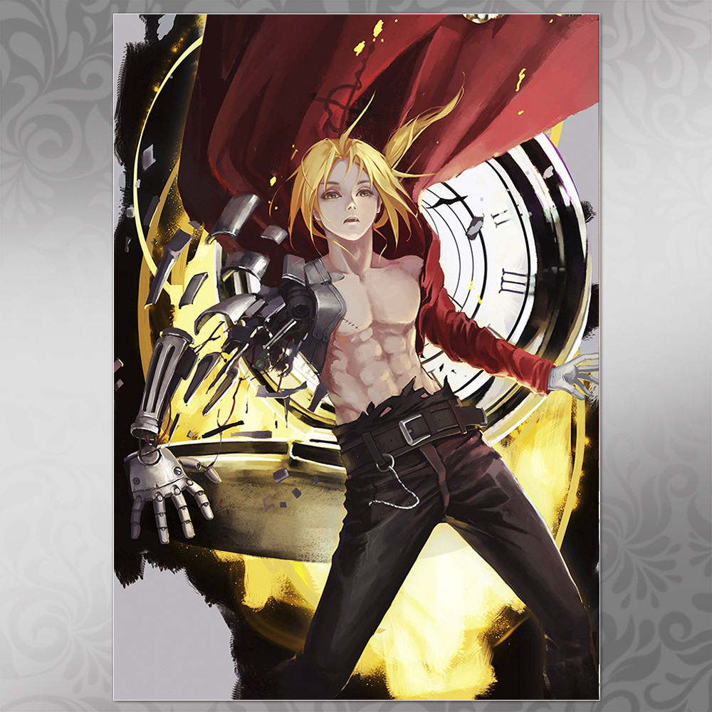 Плакат аніме Сталевий алхімік А4 | Fullmetal Alchemist 006, фото 1