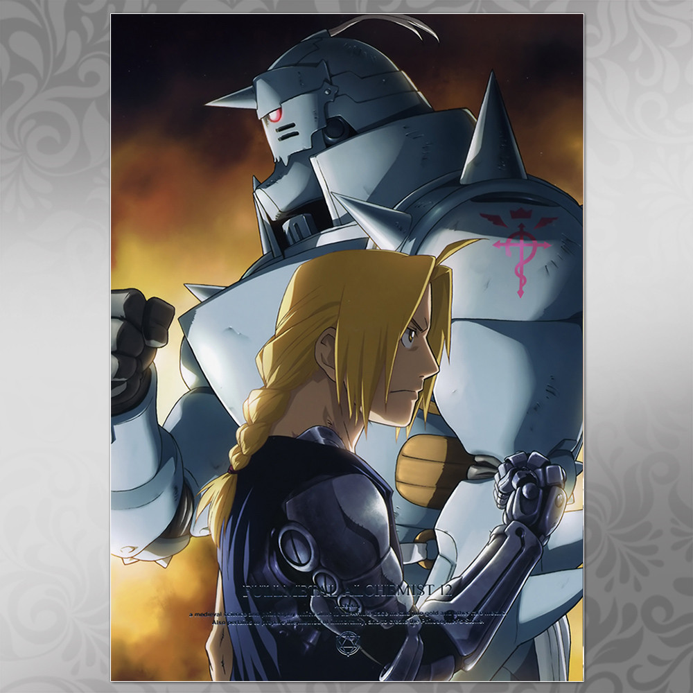Плакат A4 Аніме Fullmetal Alchemist 010