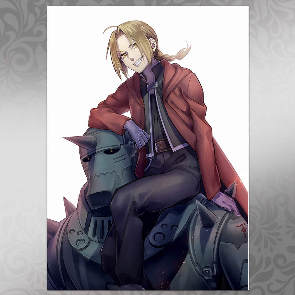 Плакат A4 Аніме Fullmetal Alchemist 013