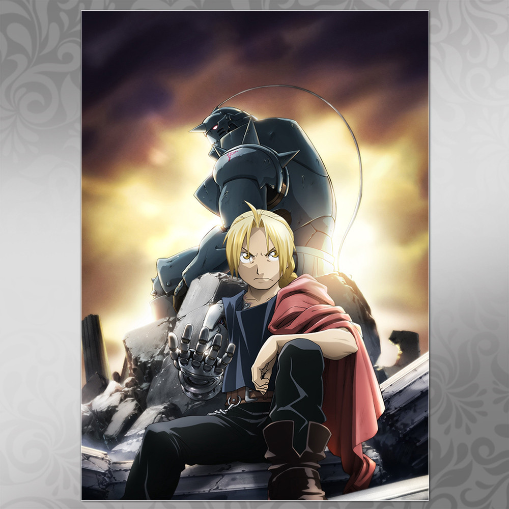 Плакат A3 Аніме Fullmetal Alchemist 017