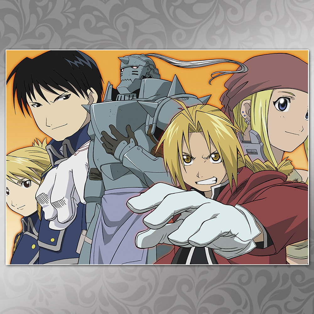 Плакат A3 Аніме Fullmetal Alchemist 019