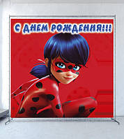 Фон 2х2 леди баг