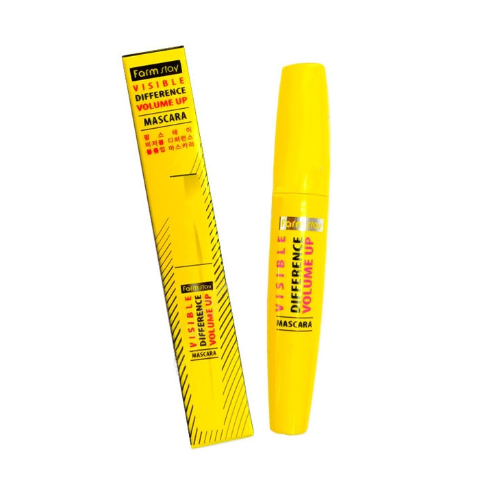 Туш для об'єму вій з воском FarmStay Visible Difference Volume Up Mascara 12 г (8809324208589), фото 1