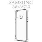 Чохол Samsung A8+ 2018/A730 прозорий "OuCase", фото 3