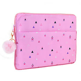 Чохол для ноутбука YES Triango рожевий код: 557822