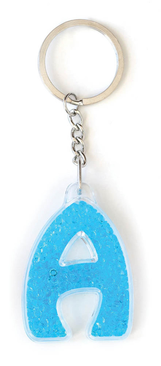 Брелок YES буква А голубая код: 554247, фото 1