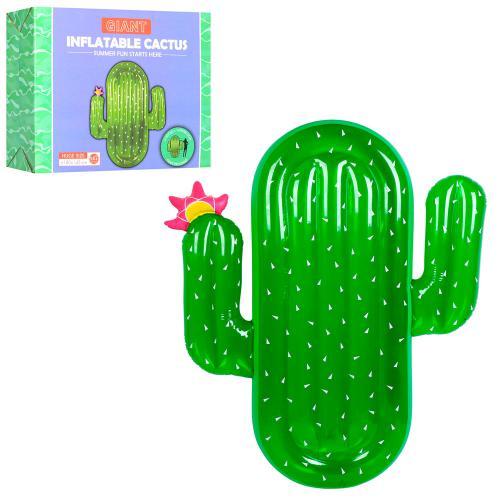 Плотик кактус MSW 041 180-145 см надувний пліт для відпочинку