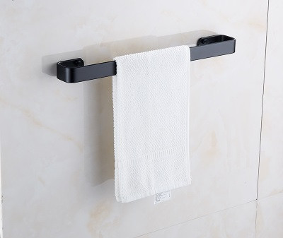 Вішалка для рушників чорна у ванну кімнату. Модель 3-101-н, фото 1