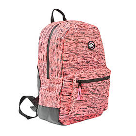 Рюкзак міський світловідбиваючий YES R-02 "Agent Reflective" рожевий , код: 558516