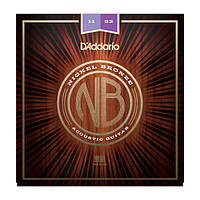 Струны для акустической гитары D`ADDARIO NB1152 NICKEL BRONZE CUSTOM LIGHT 11-52