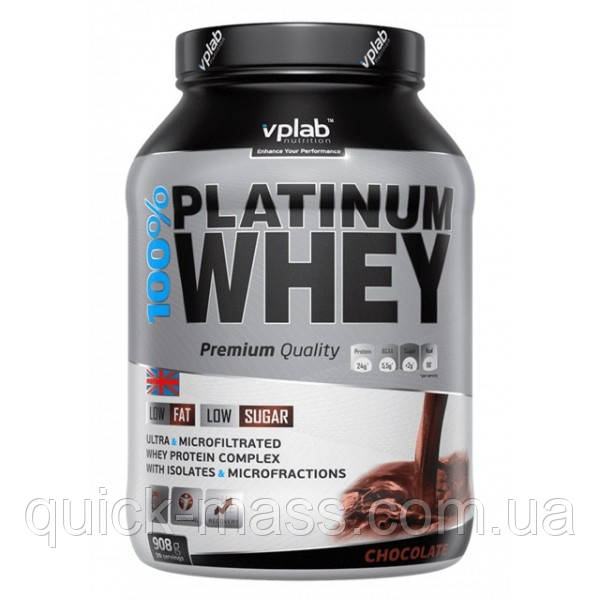Протеїн VPLab 100% Platinum Whey 908g
