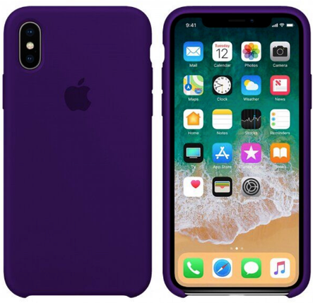 Чохол накладка S-case для Iphone X/Xs Фіолетовий, фото 1