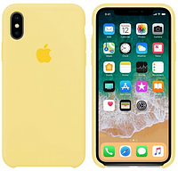 Чехол накладка S-case для Iphone X\Xs Жёлтый