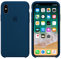 Чехол накладка S-case для Iphone X\Xs Синий