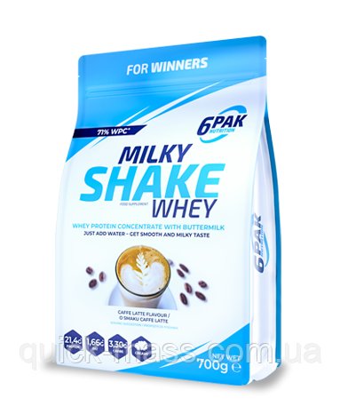 Протеїн 6PAK Whey Milky Shake 700g