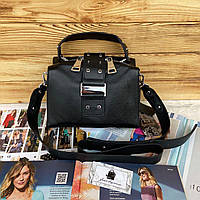 Женская стильная кожаная сумка через плечо Polina & Eiterou