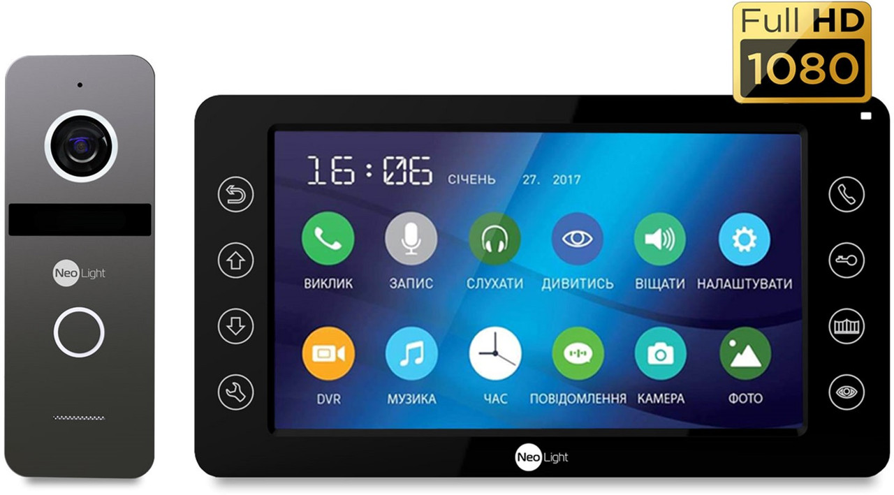 NeoLight KAPPA+ HD Black / Solo FHD Graphite