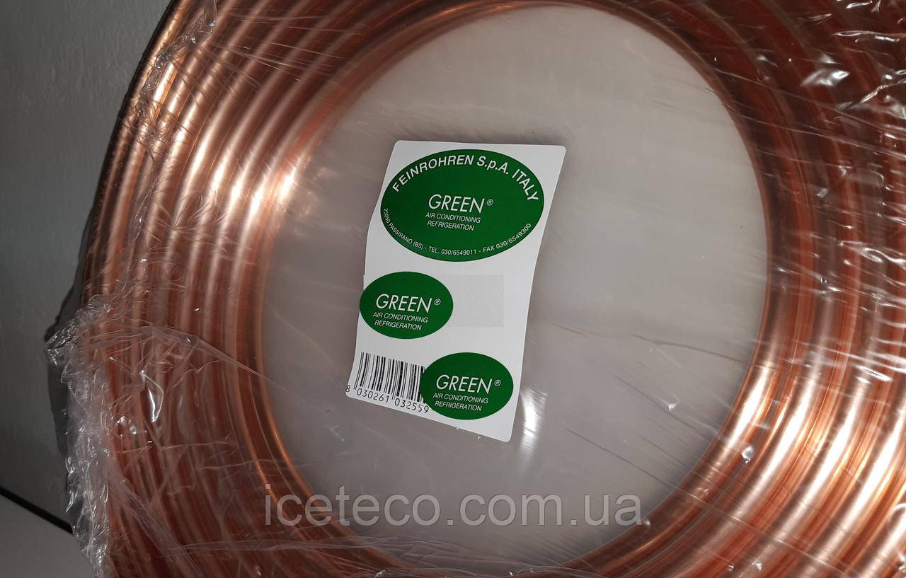 Труба мідна 3/4" (19.05 мм) Feinrohren Італія, фото 1