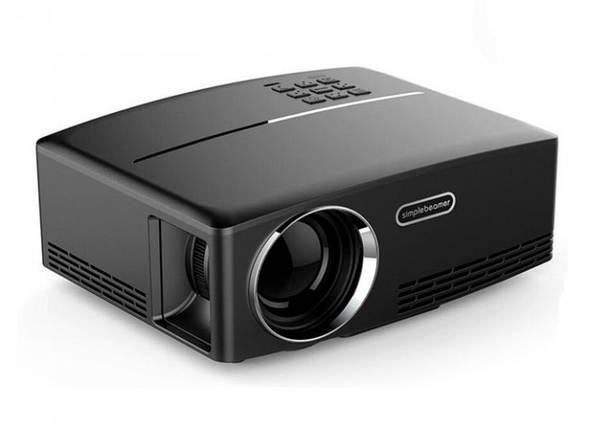 Портативний мультимедійний Проектор Led Projector BYINTEK SKY GP80, фото 1