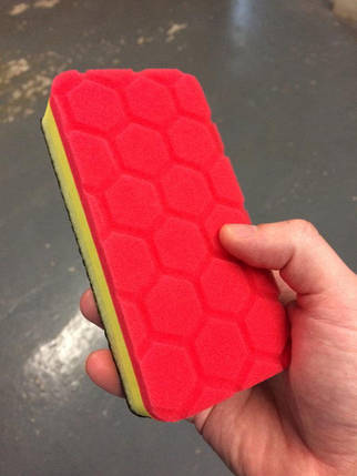 Автоскраб аплікатор - Flexipads Clay Pad Applicator RED 140х70 мм. червоний (CPA80), фото 2