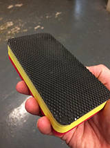Автоскраб аплікатор - Flexipads Clay Pad Applicator RED 140х70 мм. червоний (CPA80), фото 3