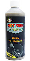 Ліквід DYNAMITE BAITS Hot Fish & Glm Liquid Attractant 500 мл