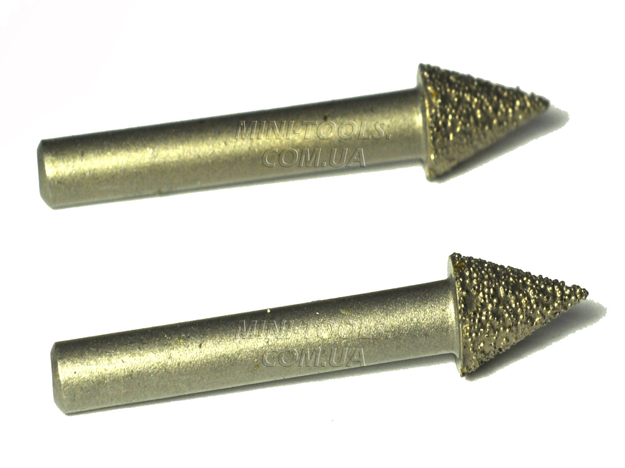 Борфреза спечений алмаз тип M - 2 шт. YDS Tools. Хвостовик 6 мм