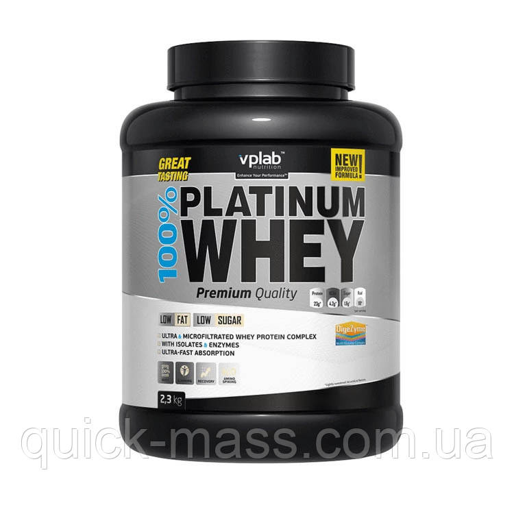 Протеїн VPLab 100% Platinum Whey 2,3 kg