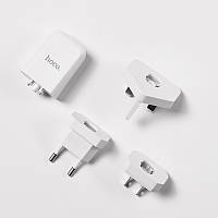 Зарядний пристрій HOCO C45 Cool Rotary Muttistandart/2USB/2,4A White