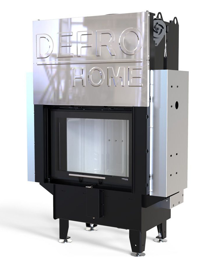 Камінна топка з водяним контуром DEFRO HOME RIVA SM G SHORT Гільйотина