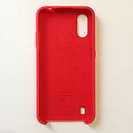 Чохол для Samsung A01/М01 Silicone Case Red, фото 2