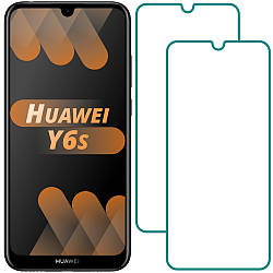 Комплект Huawei Y6s Захисні Стекла (2 шт.) (Хуавей У6с)