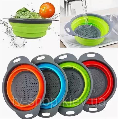 Друшляк складаний із ручками, фото 1