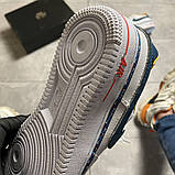 Жіночі кросівки Nike Air Force 1 Swoosh Chain Pack, жіночі кросівки найк аір форс 1, фото 9