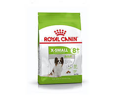Сухий корм Royal Canin X-Small Adult 8+ для собак маленьких порід старше 8-ми років