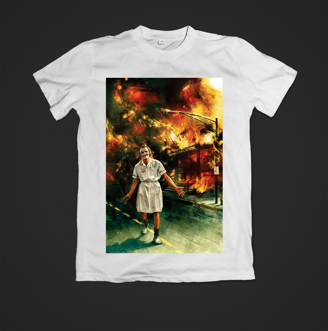 Футболка YOUstyle Joker 0355 S White