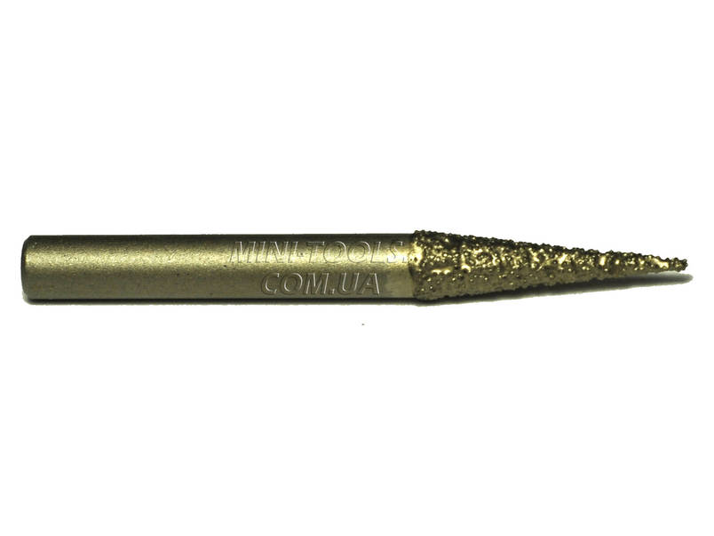 Борфреза спечений алмаз тип J - 2 шт. YDS Tools. Хвостовик 6 мм, фото 3