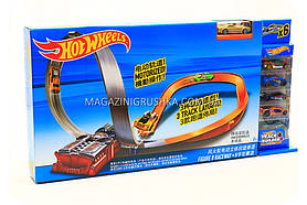 Ігровий трек «Hot wheels» - Гоночна траса і 6 машинок mattel X2586