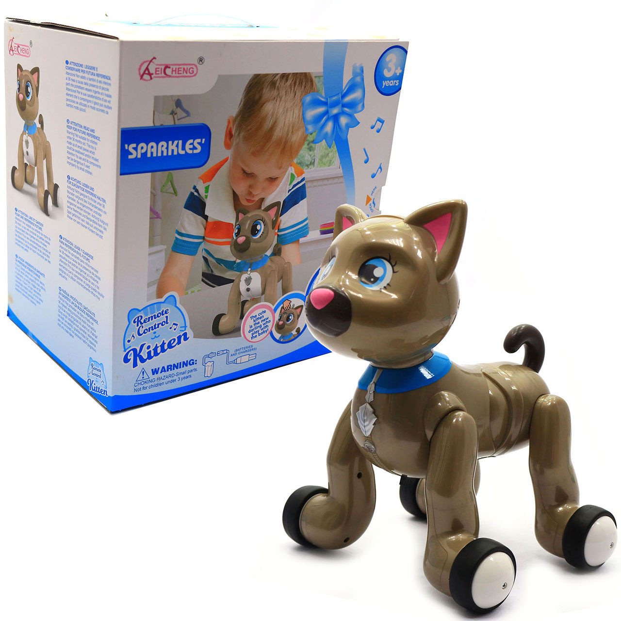 Радіокерований кошеня AeiCheng Коричневий 27*21*28 см (1040/1036)