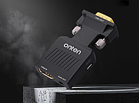 HDMI to VGA Onten Original +Audio + Живлення конвертер адаптер перехідник ONT-7557, фото 9