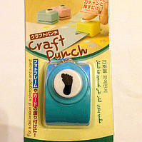 Діркопробивач фігурний Нога кнопка 1,8 см