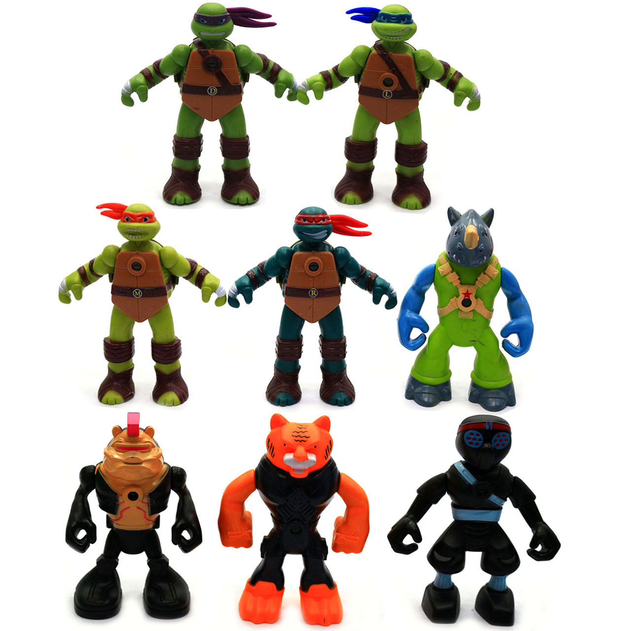 Фігурки «Черепашки-ніндзя» - 8 штук (0813B-1), фото 1