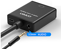 HDMI to VGA Onten Original +Audio + Живлення конвертер адаптер перехідник ONT-7557A, фото 5